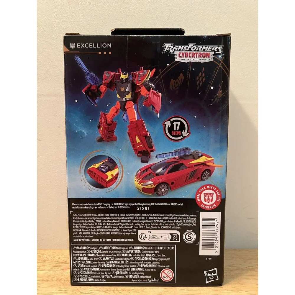 Transformers Excellion Deluxe Class Age of the Primes 2025 New